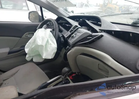 2012 Honda Civic Lx from USA, damaged, VIN 19XFB2F50CE092533